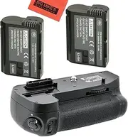 Battery Grip Kit for Nikon D7100 D7200 Digital SLR Camera Includes Qty 2 Replacement EN-EL15 Batteries + Vertical Battery Grip + More!!