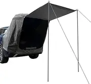 Rooftop Tent - Portable Rooftop Tent, Travel Camping Tent | Car Tents for Camping, Large Capacity Travel Camping with Carry Bag, Waterproof & Portable SUV Tailgate Tent for Trucks Suvs Camping
