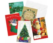 Traditional Christmas Cards (Pack of 10)