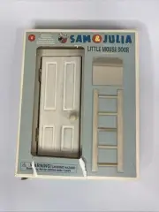SAM & JULIA LITTLE MOUSE MANSION DOOR ARTS CRAFTS SET KIT NEW IN BOX FREE SHIP