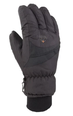 Gordini Women's Heat Gauntlet Waterproof Winter Gloves, Black