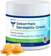 pHat 5.5 Seborrheic dermatitis Moisturizing Cream & Face Lotion for Women - Soot