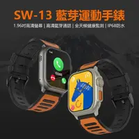 在飛比找momo購物網優惠-【IS】SW-13 藍芽運動手錶(內建NFC/支援繁體字推播