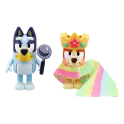 Bluey Queens Bingo & Bluey Figurines 2 Pack