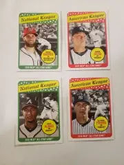 2018 TOPPS TBT SET 130-135 THROWBACK THURSDAY MIKE TROUT AARON JUDGE NY YANKEES
