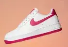 Nike Air Force 1 07 NBY Wild Cherry White Womens Shoes AH0287 107 Size 6