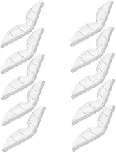 Holibanna Facial Mask Accessories 10 Pack Nasal Strips Mask Nose Strip for Face Mask Silicone Nose Pads Anti-Fog Comfortable for Adults Children