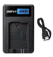 LCD USB Battery Charger For Canon BP-709, BP-718, BP-727, CG-700, CG-700E