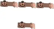 TEHAUX Cabinet Lock with Key Durable Safety Lock for Freezers Refrigerators Cupboards Installation Elegant Design for Enhanced Security