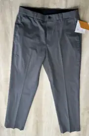 NWT Brooks Brothers Mens Pants Gray 33*32 Advantage Chino Clark Casual Comfort
