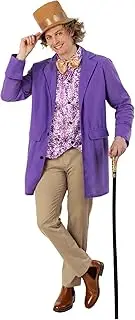 [fun shack] Mens Chocolate Factory Owner Costume World Book Day Suit