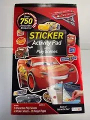New BENDON CARS 3 DOUBLE SIDED STICKER PAD (AS23905)