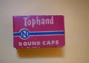 NICHOLS Tophand Cap Box - empty - reproduction