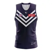 Fremantle Dockers 2025 AFL SEKEM Mens Home Guernsey | Purple by Sporting House