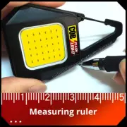 LED COB Keychain Light Multifunctional Camping Pocket Lamp Super Bright Torch