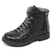 E1932 scarponcino bimbo NERO GIARDINI JUNIOR scarpe boot shoe kid boy