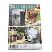 Simplicity Pattern 3698 BBQ Accessories Christoper Lowell Collection 2007 UC FF