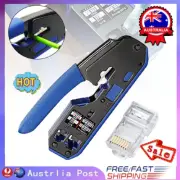 RJ45 EZ Crimper Cat5e 6 7 HD Network Connector Crimping LAN Tool