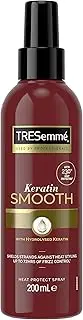 Tresemme Pro Collection Keratin Smooth with Keratin and Marula Oil Heat Protect Spray for Frizzy, Damaged Hair 200ml