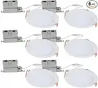 6pk Halo 6-inch Canless LED Recessed Ceiling Light 90 CRI Title 20 HLB SelectCCT