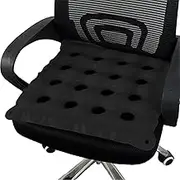 Air Inflatable Seat Cushion - Comfortable Waffle Pads Air Chair Cushions Square Seat | Lightweight Camping Air Sitting Pad Comfortable Waffle Pads for Wheelchair, Airplane or Car