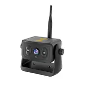Wireless WIFI Backup Camera for RV, Truck, Camper, Trailer, Solar Powered Magnetic Mount, No Wiring, Works with iPhone and Android