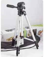 Vivitar VPT-1250 50 inch Tripod + extra camera plate & cell phone holder options