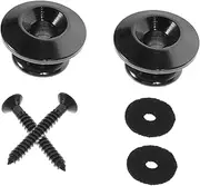 COOPHYA Modern Design Guitar Strap Locks 2pcs Mushroom Head Buckles for Acoustic Electric Guitars