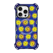 iPhone 16 Pro Bounce Case MagSafe Compatible EttaVee Oranges