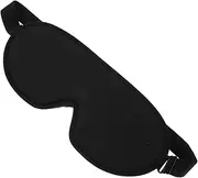 Baluue 1Pc Eye Mask Breathable Black Sleep Mask Light Blocking Blindfold for Travel Comfortable and Durable Design for Sleep Meditation Shift Work