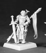 Reaper: Pathfinder Miniatures: Alain, Iconic Cavalier (metal)