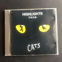在飛比找Yahoo!奇摩拍賣優惠-唱片百老匯音樂劇 貓 Highlights From Cat