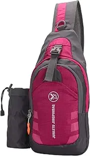 MEFESE Men Women Sling Backpack Chest Crossbody Bag Shoulder Bag Travel Sports Gym Daypack