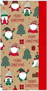 Merry Christmas Gonk Tissue Gift Paper - Pack of 8