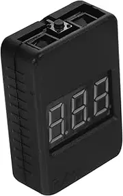 GLEAVI Battery Checking Tool Lipo Voltage Tester for Portable Battery Supply Compact Design for Accurate Real Monitoring Durable Sturdy for Use