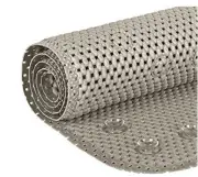 Deluxe Bathtub Mat Non Slip, Soft Foam Bath Mats for Bathroom Tub, Bathtub Grey