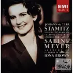 JOHANN & CARL STAMITZ: CLARINET CONCERTOS / SABINE MEYER, IONA BROWN CONDUCTS ACADEMY OF ST. MARTIN-IN-THE-FIELDS