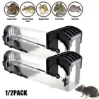 Humane Mouse Rat Trap Smart No Kill Mouse Catch Cage Safe Automatic Locking AU