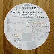 Origin Live Encounter/Illustrious/Conqueror 9.5" Tonearm Alignment Protractor