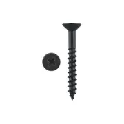 Pinnacle 4.0 x 30mm Black Countersunk Head Timber Screw - 20 Pack