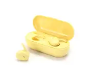 P2Wireless Bluetooth-compatible 5.0 Smart Touch Earphones Gaming Earbuds Headphones-Yellow - Yellow
