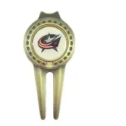 Columbus Blue Jackets Golfers Divot Tool with Golf Ball Marker
