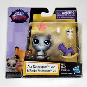 LITTLEST PET SHOP AILA ROCKINGHAM & PANDIN LPS 110 111 BEAR SET MOSC HASBRO 2016