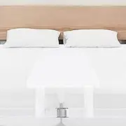 Ruili Bed Bridge Twin to King Converter Kit - Mattress Connector with Strap - Extra Wide Soft Bed Gap Filler - Adjustable Comfortable Bed Connector - Storage Bag Included (Cotton)