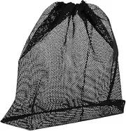 Gogogmee Large Polyester Mesh Pump Filter Bag with Drawstring for Outdoor Filtration Reusable Barrier Pouch for Water Pumps and Large Aquatic Protection