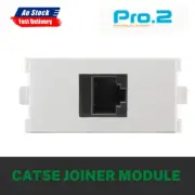 CAT5E JOINER MODULE FOR MW13FR RJ45 CAT5E SOCKET JOINER PRO 2 WHITE COLOURED