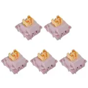 Cream Yellow Peaching Pre Lubed Silents Linears Switches Mechanical Keyboards