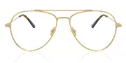 Tom Ford FT5800-B Blue-Light Block 030 Men's Glasses Gold Size 56 - Private Health Rebate - Blue Light Block Available