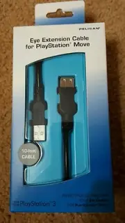 PLAY STATION 3 EYE EXTENSION CABLE FOR MOVE, *10' USB extention