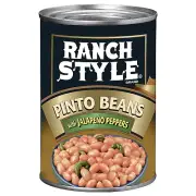Pinto Beans with Jalapeno Peppers, Canned Beans, 15 OZ